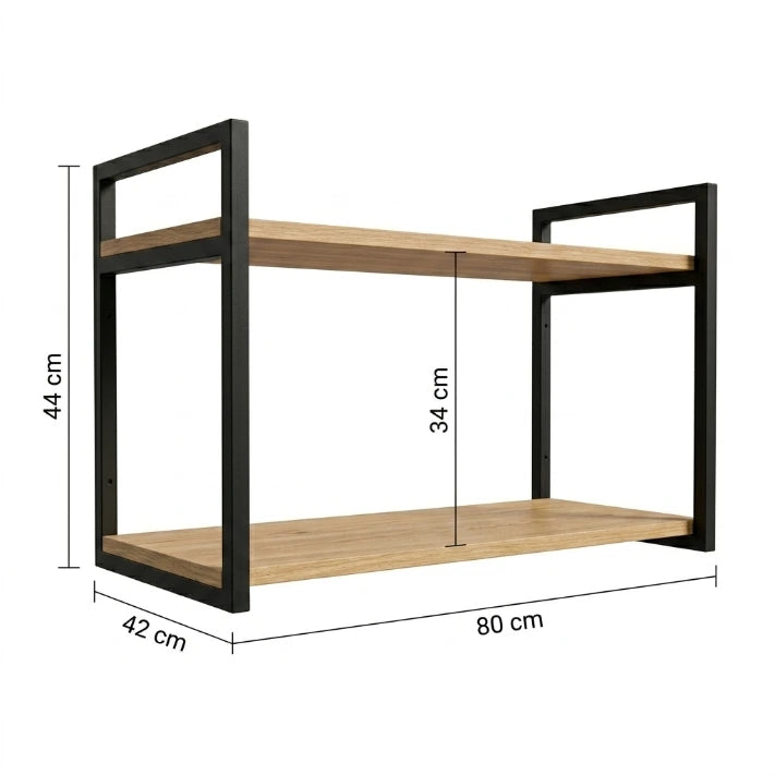 Étagère Murale pour Gain de Place pour Cuisine