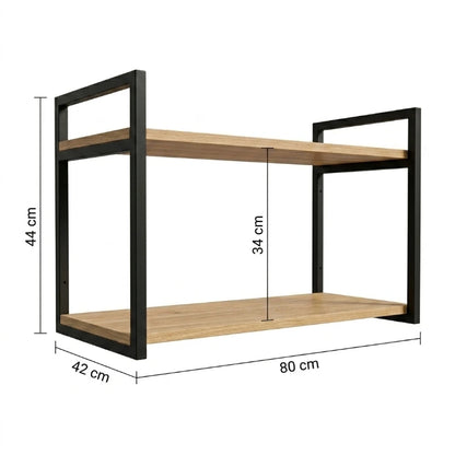 Étagère Murale pour Gain de Place pour Cuisine